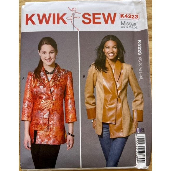 KWIK Women's Sewing Pattern Jacket Sizes XS - XL New UNCUT # K4223 - Picture 2 of 4